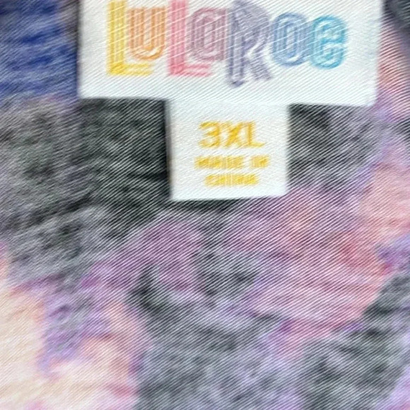 lularoe ladies/women’s long sleeve t-shirt tunic top blouse size 3X plus size - Picture 5 of 8